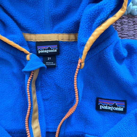 Patagonia Toddler Micro D Snap T fleece jacket - Picture 2 of 5